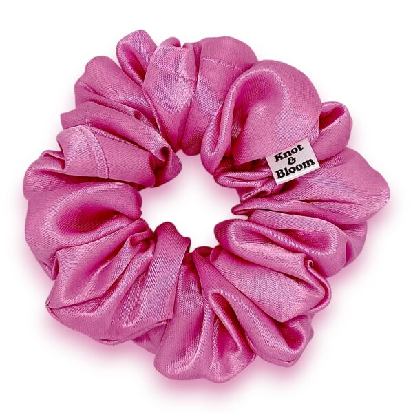 Satin Scrunchies - Pink